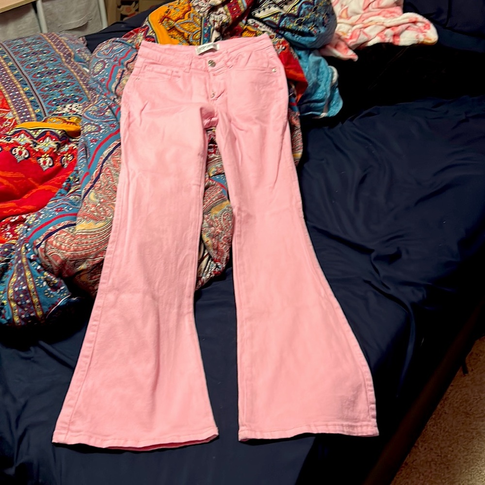 pink vipones jeans $40 only